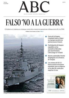 FALSO ‘NO A LA GUERRA’