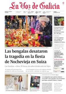 LAS BENGALAS DESATARON LA TRAGEDIA EN LA FIESTA DE NOCHEVIEJA EN SUIZA