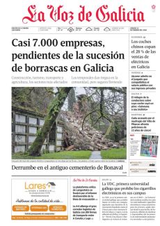 CASI 7.000 EMPRESAS, PENDIENTES DE LA SUCESIÓN DE BORRASCAS EN GALICIA