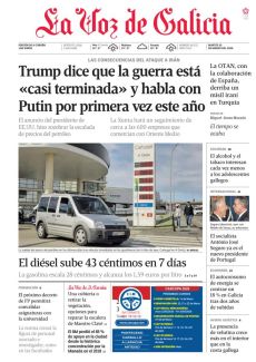 TRUMP DICE QUE LA GUERRA ESTÁ «CASI TERMINADA» Y HABLA CON PUTIN POR PRIMERA VEZ ESTE AÑO