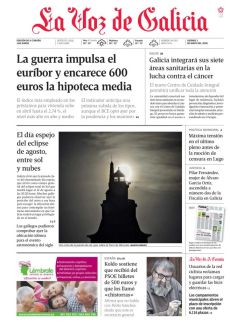 EL DÍA ESPEJO DEL ECLIPSE DE AGOSTO, ENTRE SOL Y NUBES
