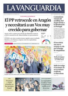 EL PP RETROCEDE EN ARAGÓN Y NECESITARÁ A UN VOX MUY CRECIDO PARA GOBERNAR