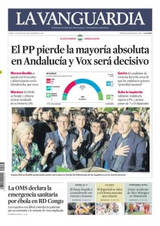 EL PP PIERDE LA MAYORÍA ABSOLUTA EN ANDALUCÍA Y VOX SERÁ DECISIVO
