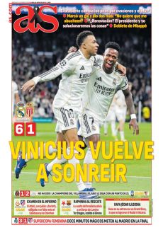 VINICIUS VUELVE A SONREÍR