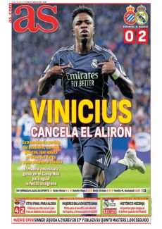 VINICIUS CANCELA EL ALIRÓN