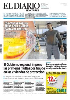 LOS CÁNTABROS, SIN PRISA POR LA NUEVA BALIZA DE TRÁFICO