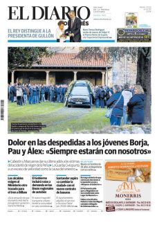 DOLOR EN LAS DESPEDIDAS A LOS JÓVENES BORJA, PAU Y ÁLEX: «SIEMPRE ESTARÁN CON NOSOTROS»