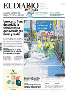 LA BORRASCA FRANCIS TRAE LA NIEVE A 300 METROS