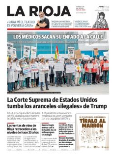 LOS MÉDICOS SACAN SU ENFADO A LA CALLE