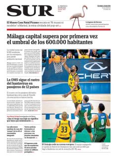 MÁLAGA CAPITAL SUPERA POR PRIMERA VEZ EL UMBRAL DE LOS 600.000 HABITANTES EL UNICAJA CEDE SU CORONA EUROPEA.