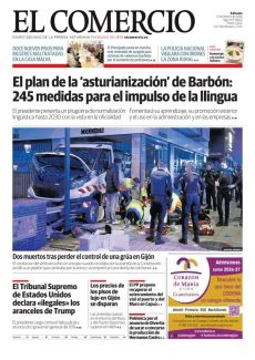 DOS MUERTOS TRAS PERDER EL CONTROL DE UNA GRÚA EN GIJÓN