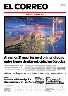 AL MENOS 21 MUERTOS EN EL PRIMER CHOQUE ENTRE TRENES DE ALTA VELOCIDAD EN CÓRDOBA