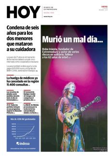 MURIÓ UN MAL DÍA...