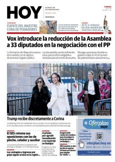 TRUMP RECIBE DISCRETAMENTE A CORINA