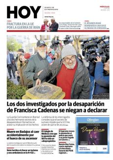 LOS DOS INVESTIGADOS POR LA DESAPARICIÓN DE FRANCISCA CADENAS SE NIEGAN A DECLARAR