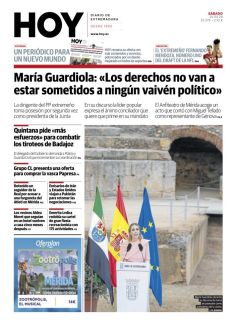 MARÍA GUARDIOLA: «LOS DERECHOS NO VAN A ESTAR SOMETIDOS A NINGÚN VAIVÉN POLÍTICO»