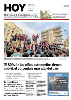 ALMENDRALEJO CELEBRA EL ASCENSO DEL EXTREMADURA.