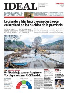 LEONARDO Y MARTA PROVOCAN DESTROZOS EN LA MITAD DE LOS PUEBLOS DE LA PROVINCIA