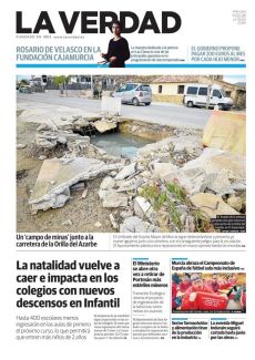 UN ‘CAMPO DE MINAS’ JUNTO A LA CARRETERA DE LA ORILLA DEL AZARBE