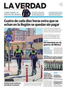 POLICÍAS LOCALES DE MURCIA PATRULLARÁN EN PATINETE