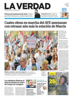 CUATRO OBRAS EN MARCHA DEL AVE AMENAZAN CON RETRASAR AÚN MÁS LA ESTACIÓN DE MURCIA