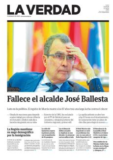 FALLECE EL ALCALDE JOSÉ BALLESTA
