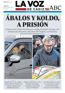 ÁBALOS Y KOLDO, A PRISIÓN