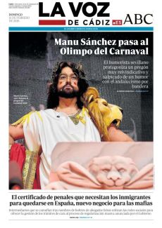 MANU SÁNCHEZ PASA AL OLIMPO DEL CARNAVAL