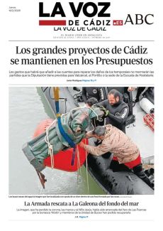 LA ARMADA RESCATA A LA GALEONA DEL FONDO DEL MAR