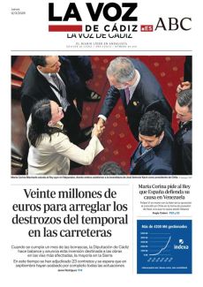 VEINTE MILLONES DE EUROS PARA ARREGLAR LOS DESTROZOS DEL TEMPORAL EN LAS CARRETERAS