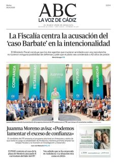 JUANMA MORENO AVISA: «PODEMOS LAMENTAR EL EXCESO DE CONFIANZA»