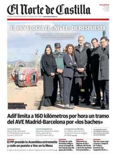 EL REY ELOGIA EL «NIVEL» DE RESPUESTA