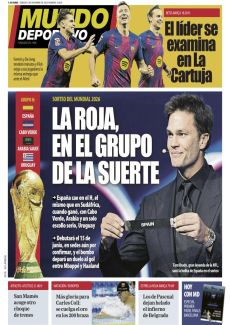 LA ROJA, EN EL GRUPO DE LA SUERTE