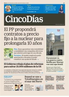 EL PP PROPONDRÁ CONTRATOS A PRECIO FIJO A LA NUCLEAR PARA PROLONGARLA 10 AÑOS