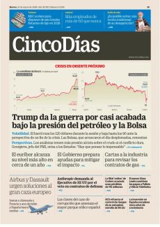 TRUMP DA LA GUERRA POR CASI ACABADA BAJO LA PRESIÓN DEL PETRÓLEO Y LA BOLSA