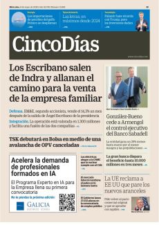 LOS ESCRIBANO SALEN DE INDRA Y ALLANAN EL CAMINO PARA LA VENTA DE LA EMPRESA FAMILIAR