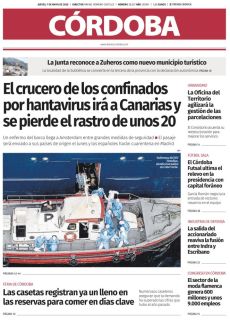 EL CRUCERO DE LOS CONFINADOS POR HANTAVIRUS IRÁ A CANARIAS Y SE PIERDE EL RASTRO DE UNOS 20