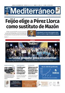 FEIJÓO ELIGE A PÉREZ LLORCA COMO SUSTITUTO DE MAZÓN