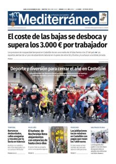 LAS JUBILACIONES TOCAN MÁXIMOS EN CASTELLÓN CON PAGAS QUE ROZAN LOS 1.600 EUROS