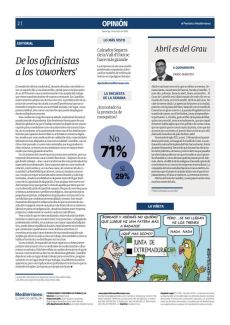 DE LOS OFICINISTAS A LOS ‘COWORKERS’