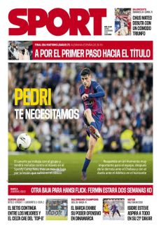 PEDRI TE NECESITAMOS