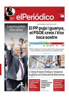 EL PP PUJA I GUANYA, EL PSOE CREIX I VOX TOCA SOSTRE