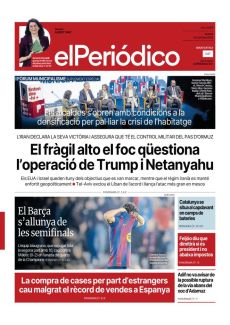 EL FRÀGIL ALTO EL FOC QÜESTIONA L’OPERACIÓ DE TRUMP I NETANYAHU