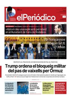 TRUMP ORDENA EL BLOQUEIG MILITAR DEL PAS DE VAIXELLS PER ORMUZ