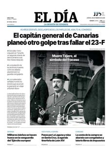 EL CAPITÁN GENERAL DE CANARIAS PLANEÓ OTRO GOLPE TRAS FALLAR EL 23-F
