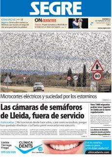 MICROCORTES ELÉCTRICOS Y SUCIEDAD POR LOS ESTORNINOS