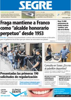 PRESENTADAS LAS PRIMERAS 190 SOLICITUDES DE REGULARIZACIÓN