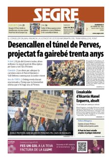 DESENCALLEN EL TÚNEL DE PERVES, PROJECTAT FA GAIREBÉ TRENTA ANYS