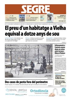 DESEMBASSAMENT DE PANTANS I NEU EN COTES BAIXES