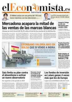 ESCRIBANO VALDRÍA MÁS EN BOLSA QUE SI VENDE A INDRA